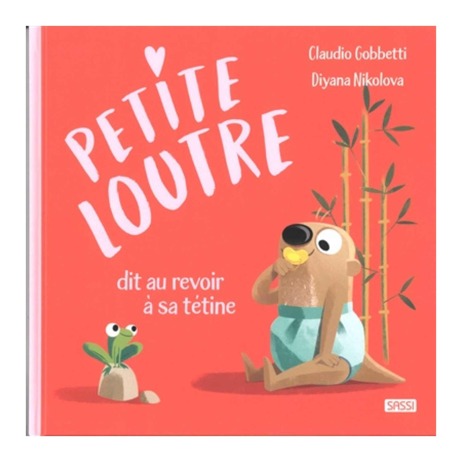 Petite Loutre a perdu sa tétine. Ou peut-être que quelqu’un la lui a prise. Pour mener l’enquête elle interroge ses étranges voisins. Mais comment va-t-elle faire si elle ne retrouve plus sa tétine bien-aimée ? Une histoire amusante et en rimes, avec des personnages très sympathiques, pour raconter aux enfants que, même sans tétine, leur monde continue de tourner.