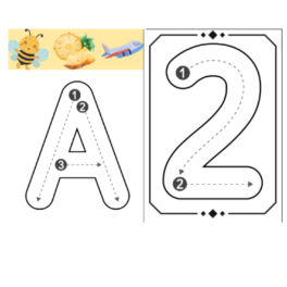 apprentissage pâte à modeler ou doigt ou crayon
