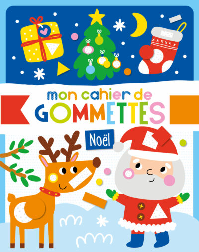 cahier gommette noel