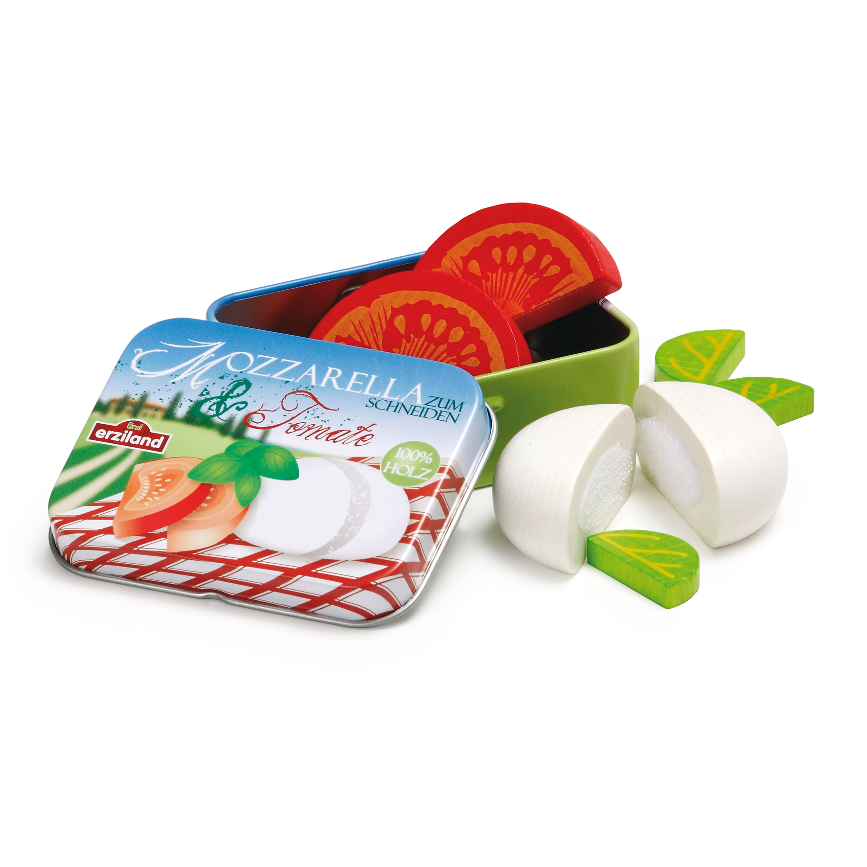 Tomate Mozzarella en Bois