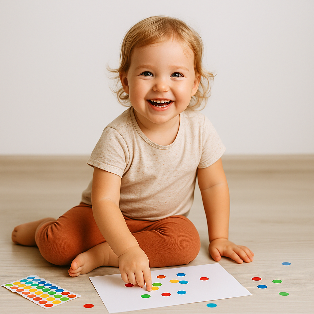 activité enfant gommette La nRéunion