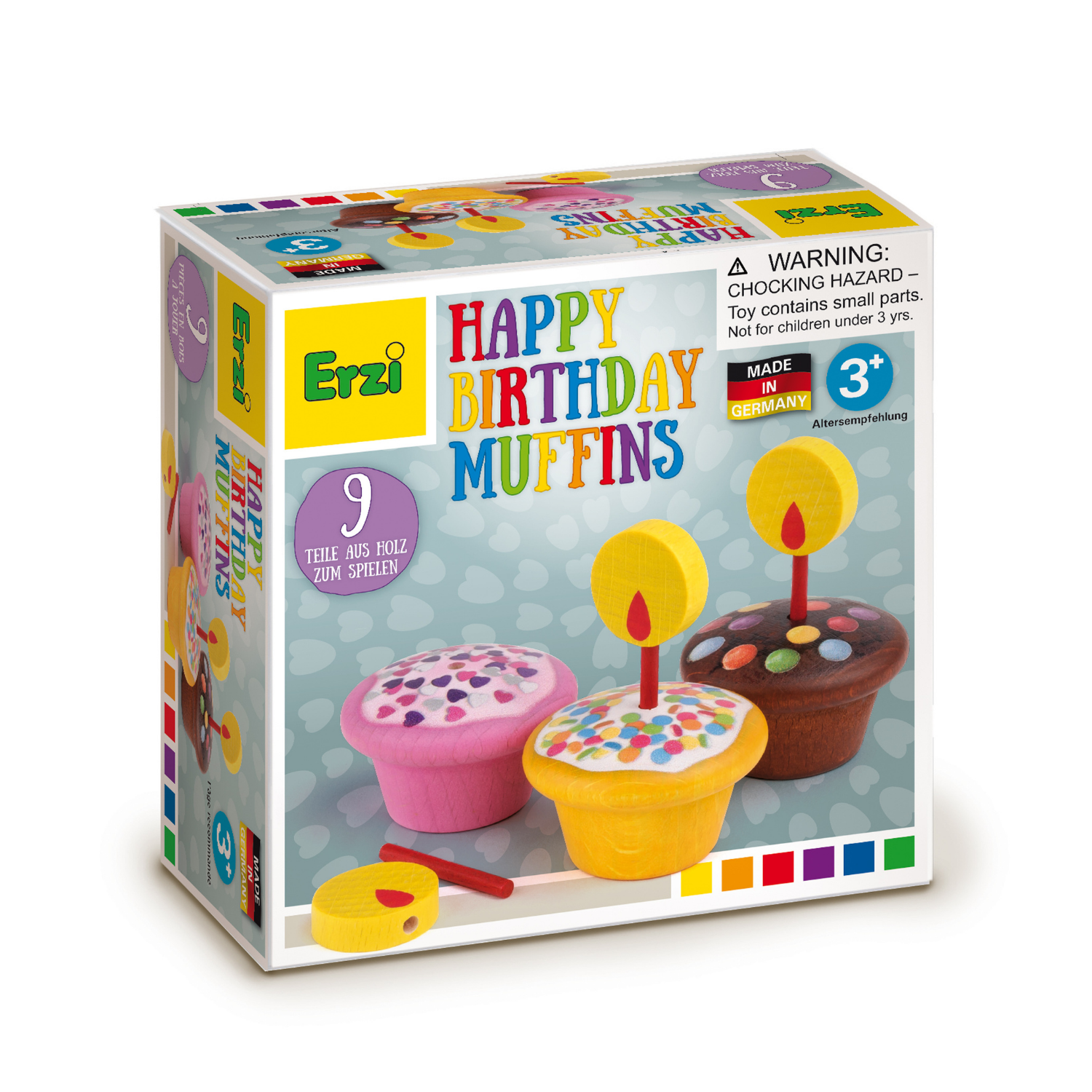 Cupcake anniversaire - Jeu de dînette