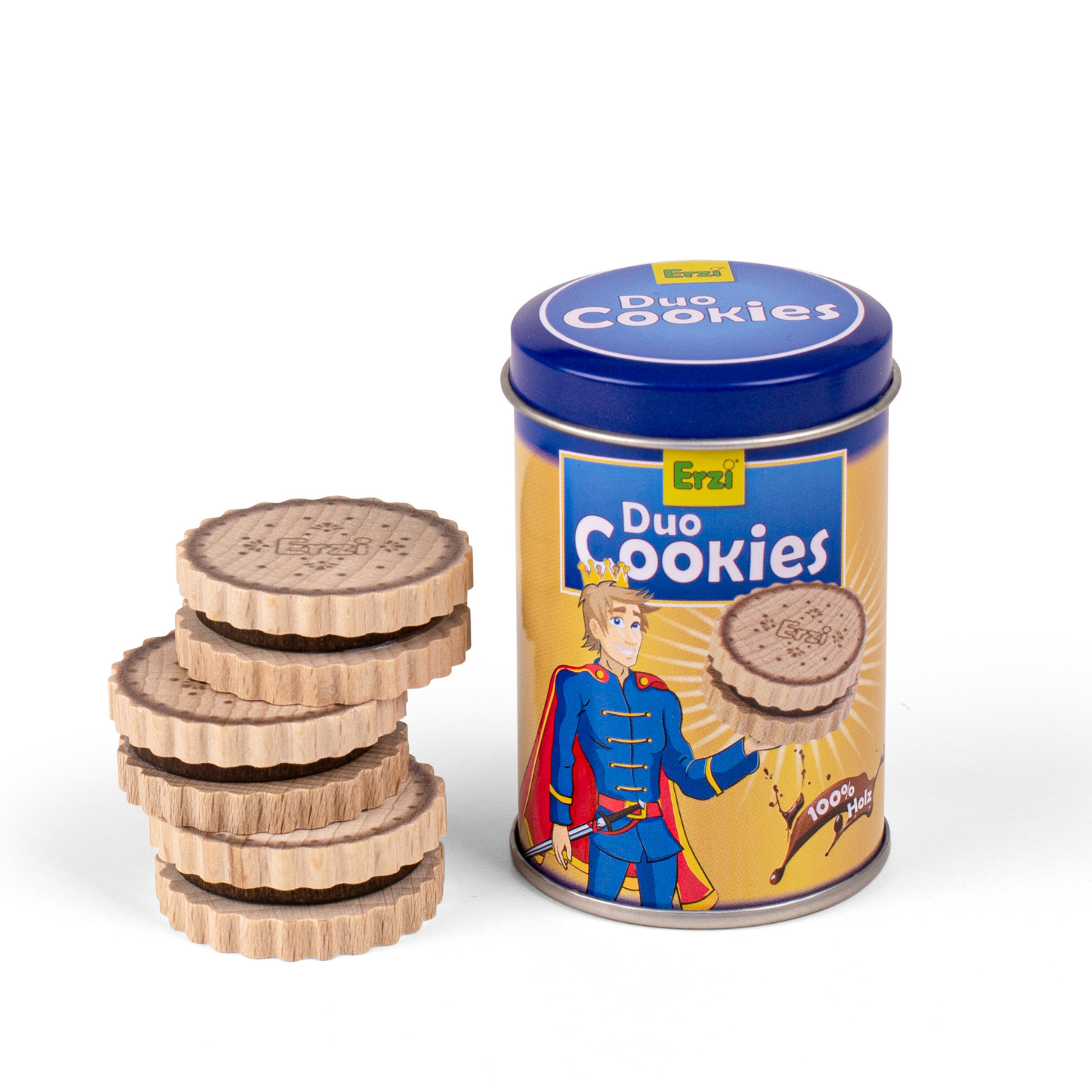 Duo Cookie en bois – Jeu de dînette