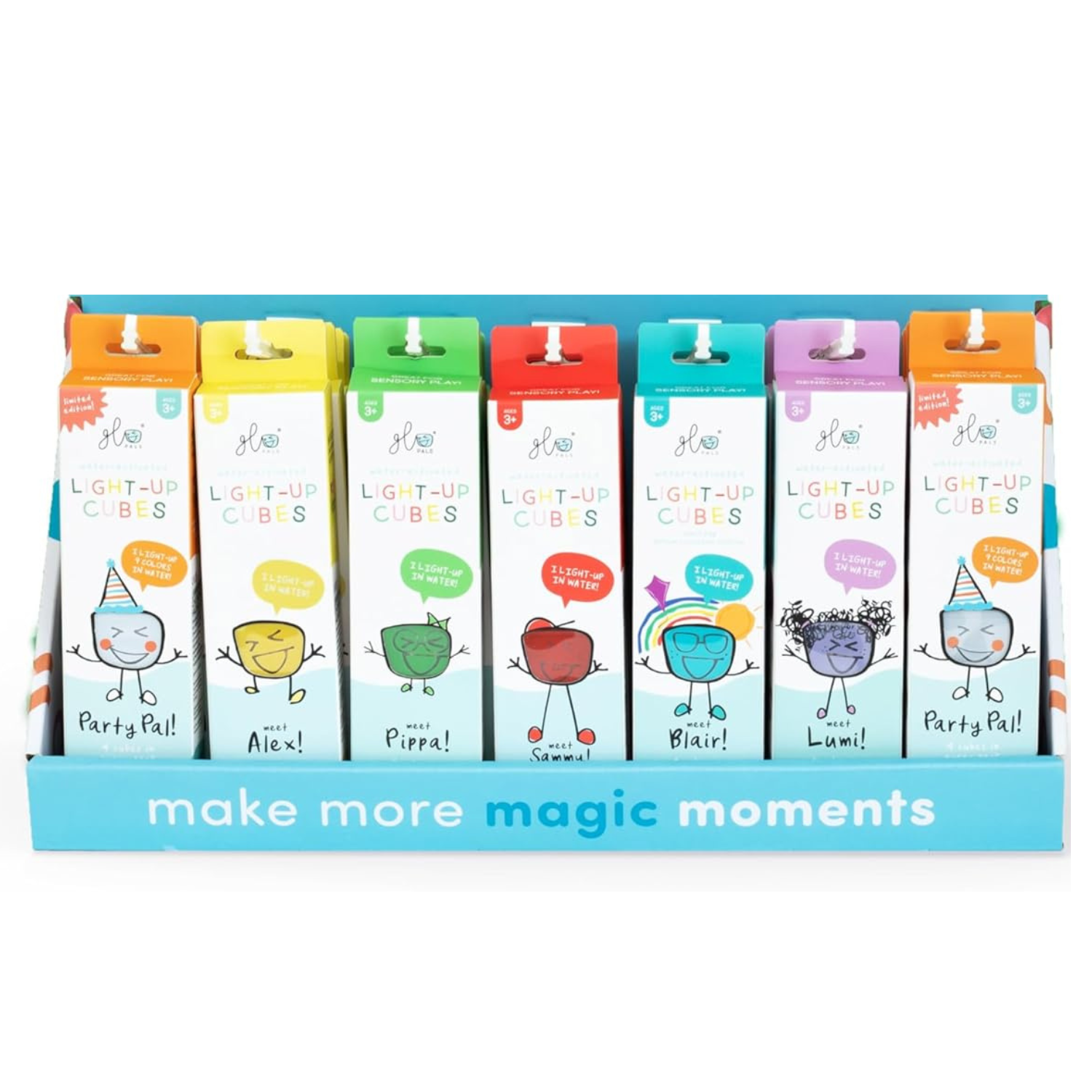 Cube lumineux sensoriel